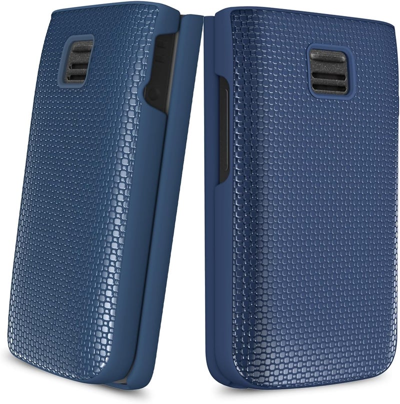 Mocotto for TCL Flip 3 Phone case with Screen Protector Slim Hard Shell Protector Cover for T435 (2024) (TCL Flip 3,Blue) - Image 4